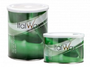 Italwax vosk v plechovce na depilaci aloe vera