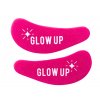 Glow Up růžové Modré silikonové silikonové podložky pod oči na lash lifting