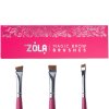 ZOLA set 3 stetcu – tmave ruzova