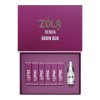 Zola Henna Brow Box – set 6 odstinu henny na oboci