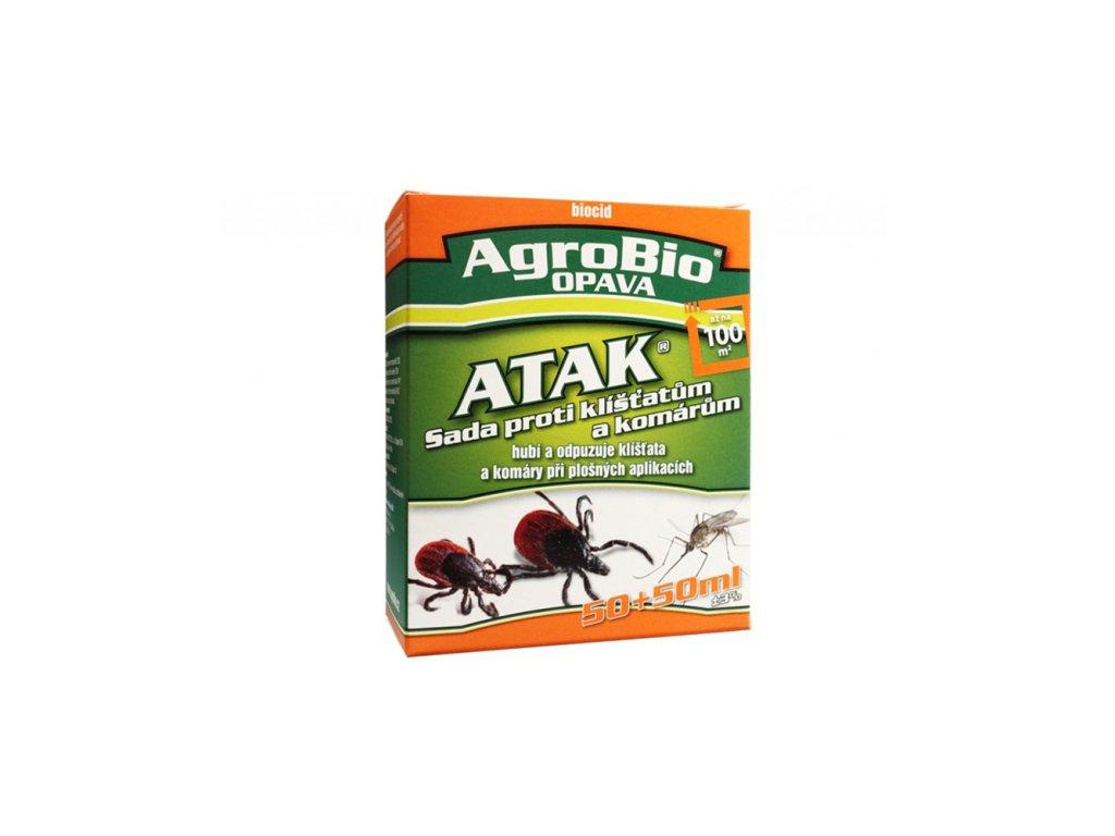 ATAK proti klíšťatům a komárům 100 + 100 ml