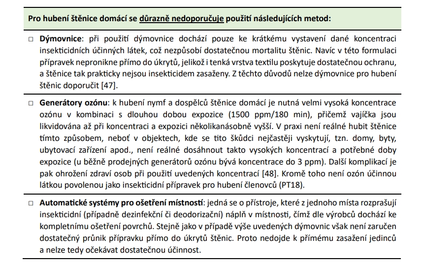 Dýmovnice na štěnice