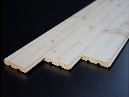 Palubky obkladové smrk AB KLASIK 15 x 121 x 2100mm