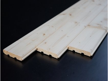 Palubky obkladové smrk AB KLASIK 15 x 121 x 5100mm