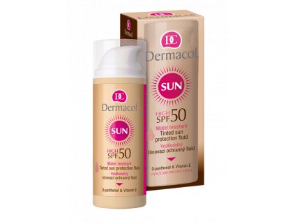 SUN WATER RESISTANT TINTED PROTECTION FLUID SPF 50