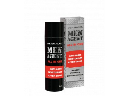 MEN AGENT Anti-aging gel-cream and aftershave balm