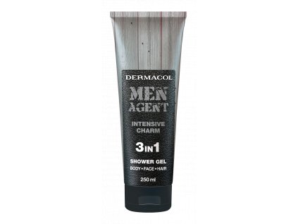 Men agent shower gel intensive charm