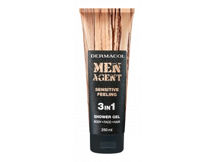Men agent shower gel sensitive feeling