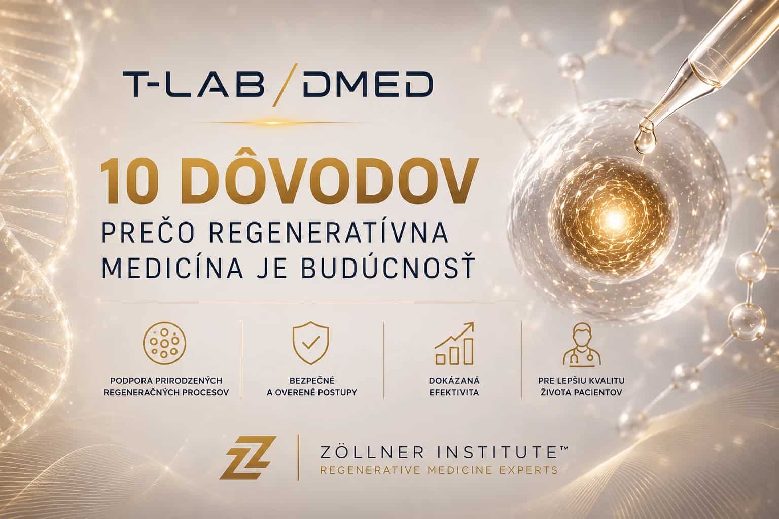 Regeneratívna medicína: 10 dôvodov, prečo mení budúcnosť estetickej medicíny | Zöllner Institute™