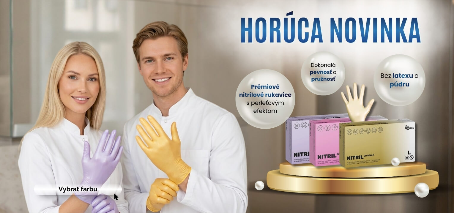Nitril sparkle- rukavice PC