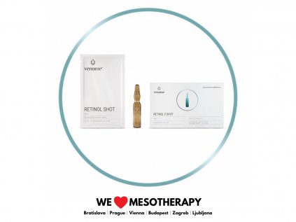 Venome Meso RETINOL C SHOT (2X2ML+2X5ML)│Dermalnevyplne.sk