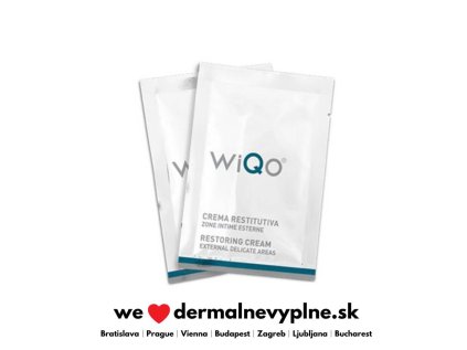 VZORKA WiQo RESTORING CREAM EXTERNAL DELICATE AREAS - Obnovujúci krém pre intímne partie, 2ml