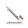 BD striekačka 1ml, Micro-Fine + 0,33mm (29G) x 12,7 mm, inzulínové striekačky, 10ks