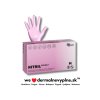NITRIL sparkle ruzove M sk