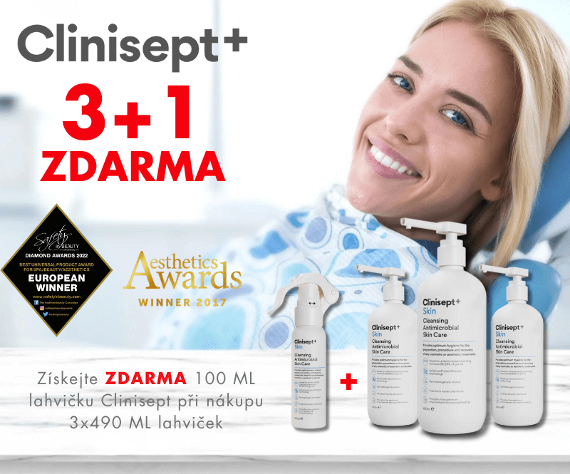 Clinisept+ Skin 3+1 ZDARMA mobil