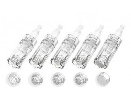 DERMA PEN A10 náhradní jehly, 9 jehlové (9PIN)/ 12 jehlové (12PIN)/ 24 jehlové (24 PIN)/ 36 jehlové (36PIN)/ 42 jehlové (42 PIN)/ NANO, 1ks