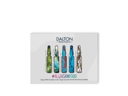 ALGAE SKINFOOD COLLECTION AMPULKY - Sada veganských ampulí s účinky na zlepšení pleti 5x2ml
