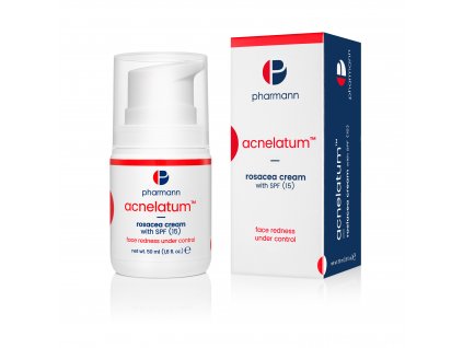 Pharmann acnelatum rosacea cream outerpack innerpack