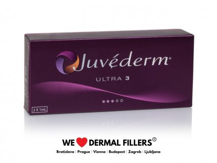 Juvederm Ultra 3 Lidokaín 2 x1ml