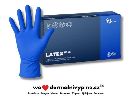 latex blue CZ