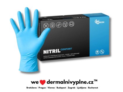 nitril comfort modre CZ
