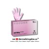 NITRIL sparkle ružove M CZ