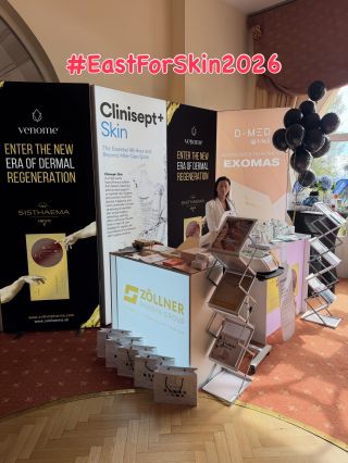 ✨ DNES SME NA EAST FOR SKIN 2026 V STAROM SMOKOVCI! S veľkou radosťou sme súčasťou VI. ročníka Kongresu dermatovenerológov...