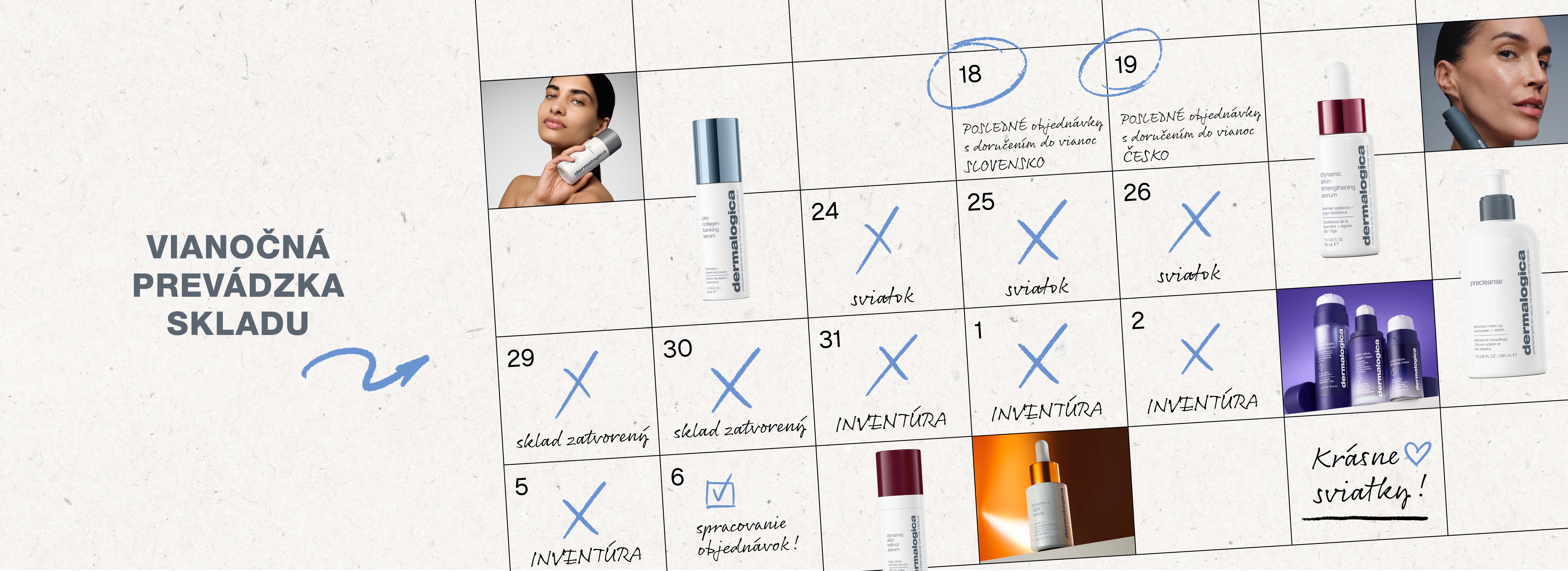 Vianočná prevádzka skladu