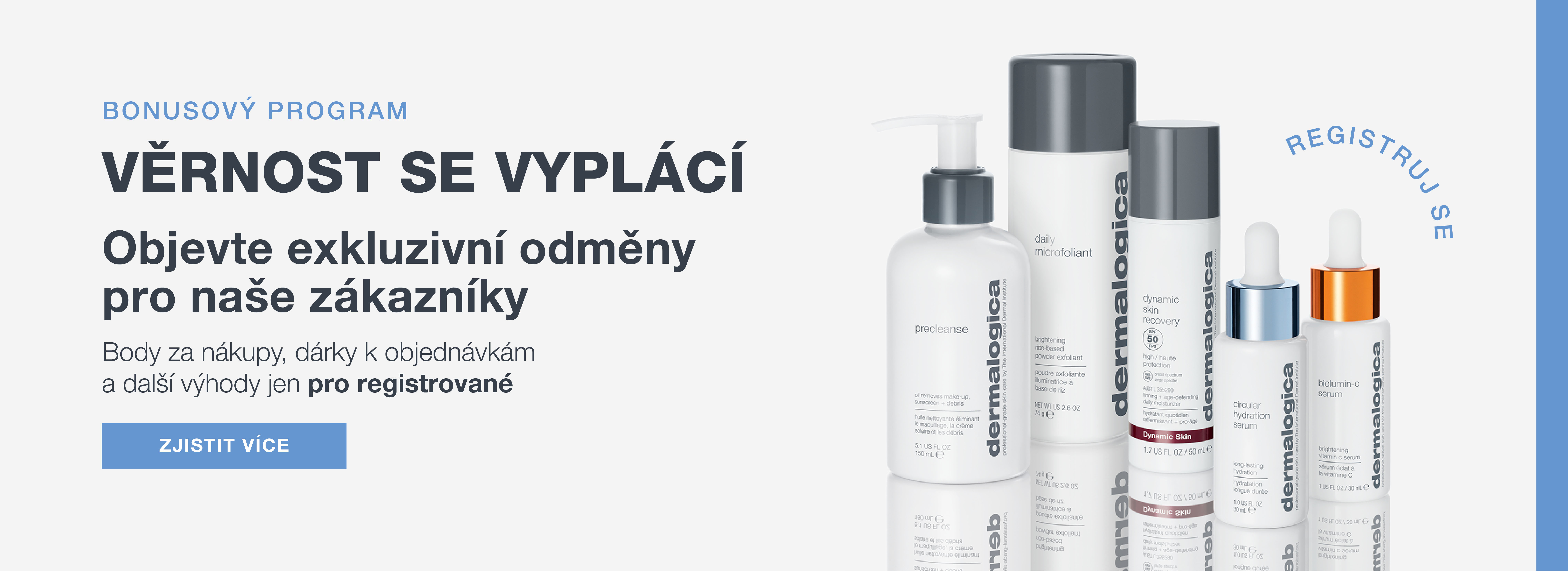 Objevte odměny pro registrované zákazníky