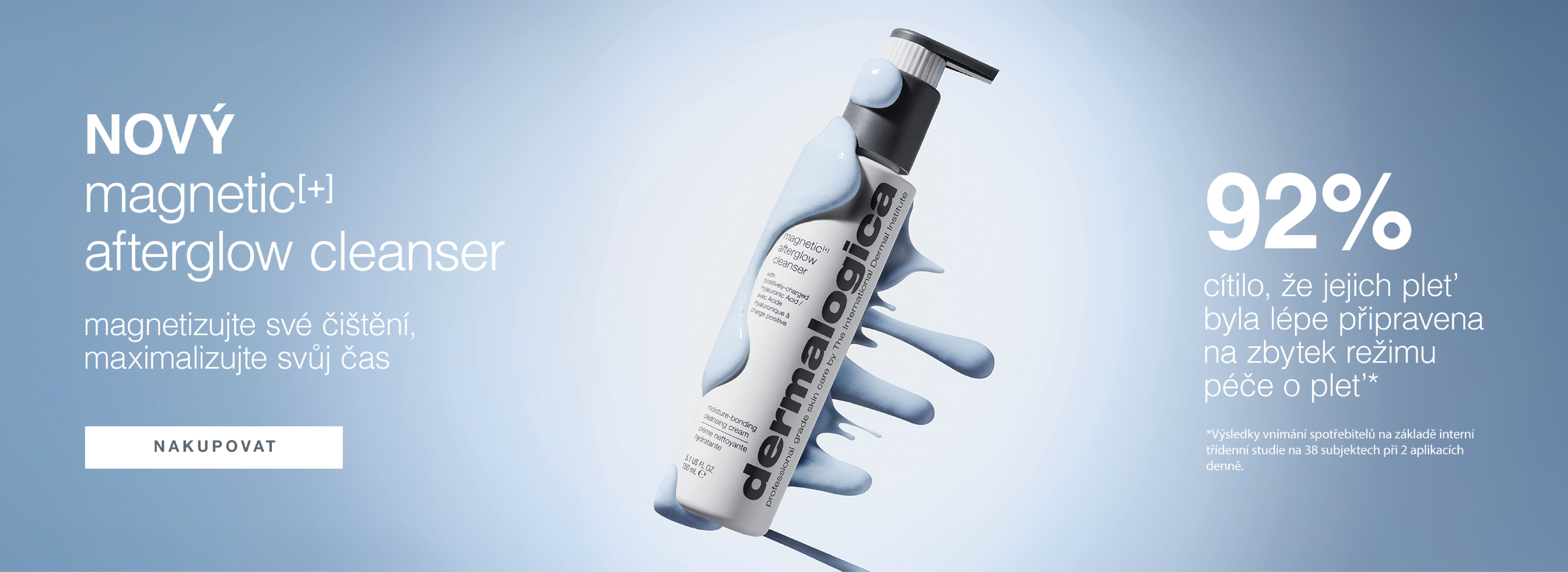 magnetic afterglow cleanser