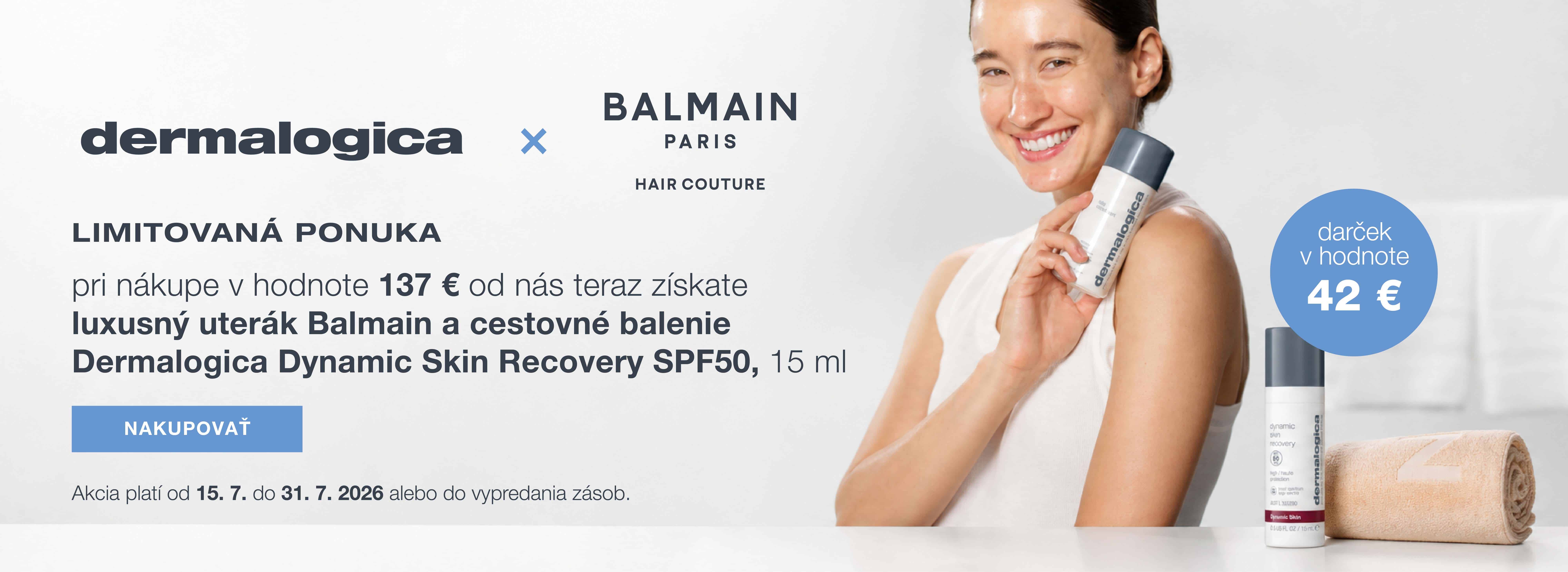 Balmain x Dermalogica