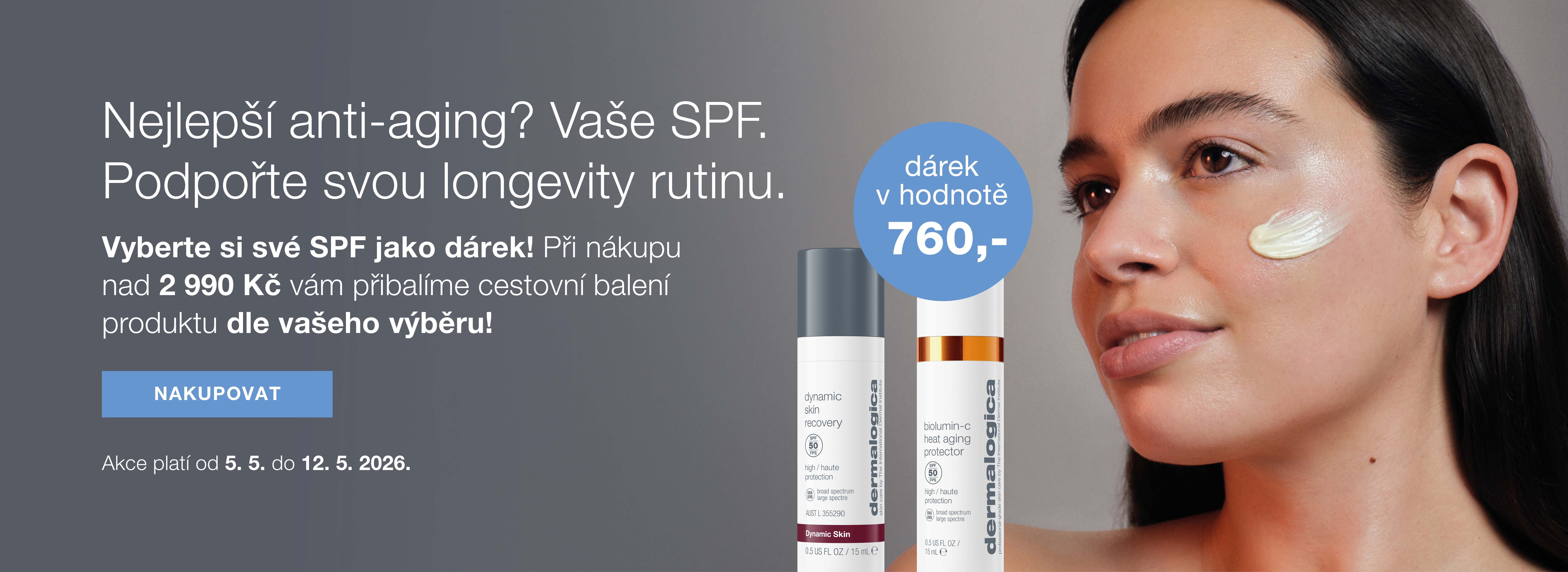 SPF jako dárek k objednávce