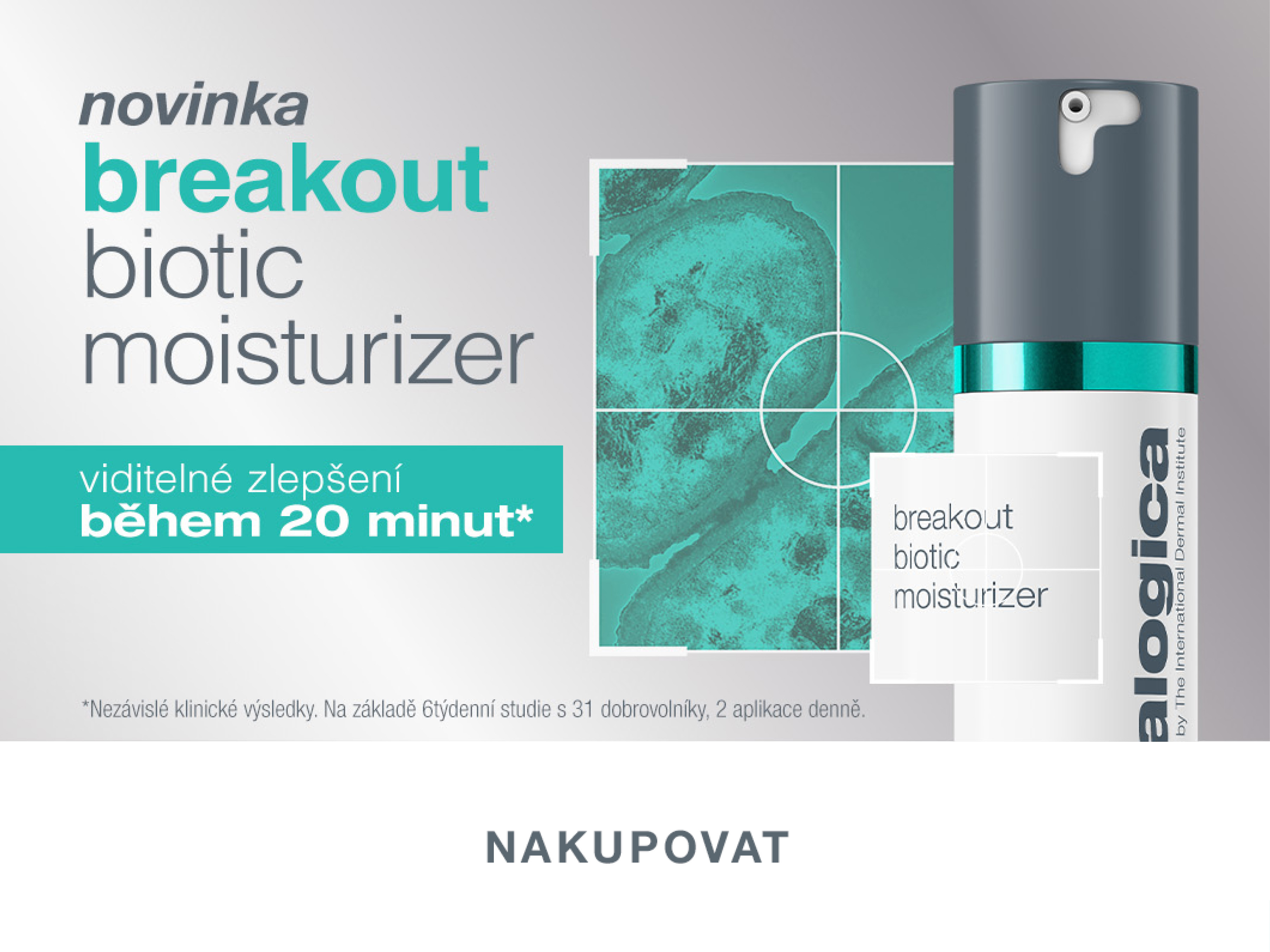 Novinka Breakout Biotic Moisturizer