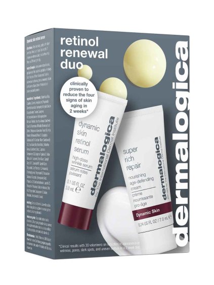 Dermalogica rtinol renewal duo