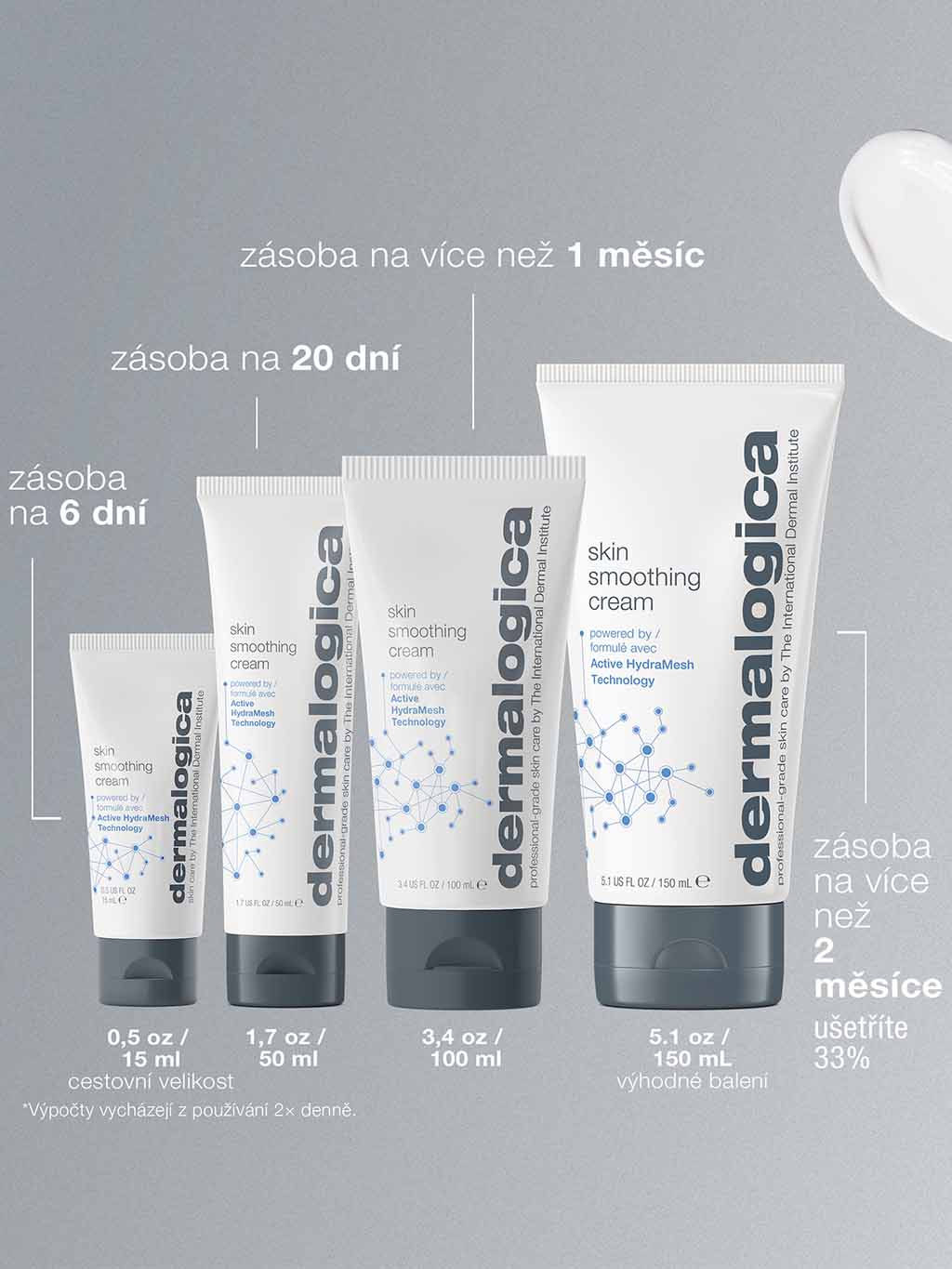 Skin Smoothing Cream Moisturizer, 15 ml (obrázek 6)