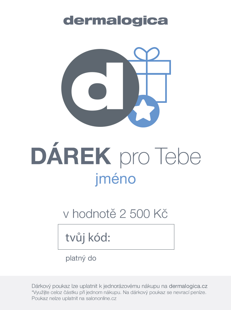 Dárkový voucher 2500, platné 12 měsíců