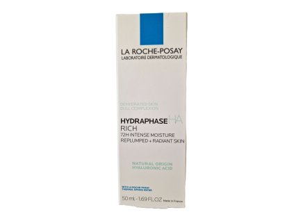 La Roche-Posay Hydraphase Intense Riche Intensive Rehydrating Care intenzivní výživný hydratační krém 50 ml