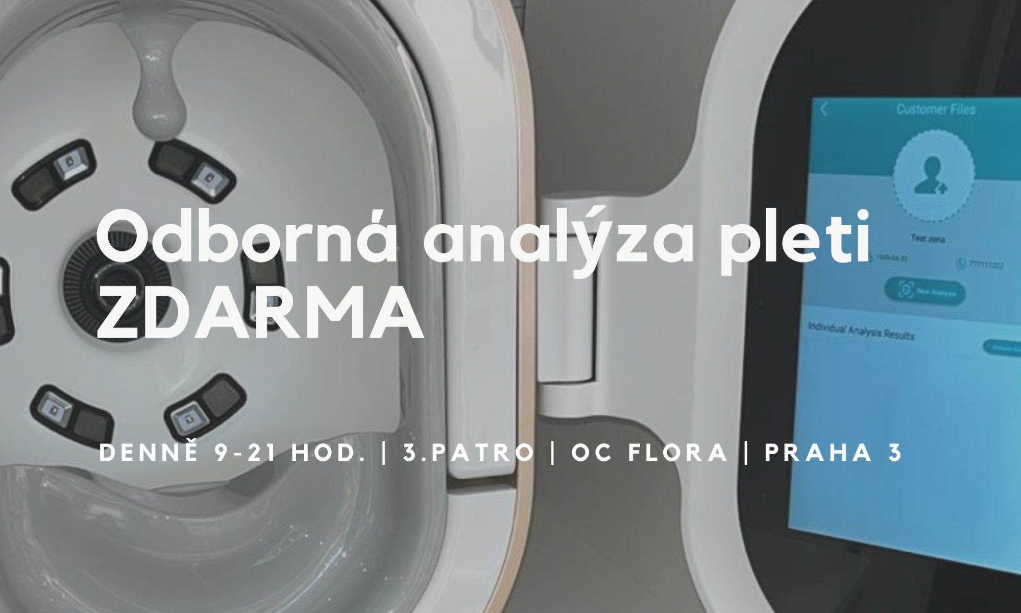 Získejte odbornou analýzu pleti ZDARMA na našem stánku DermEden!