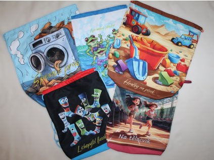 PYTLÍK stahovací různé motivy