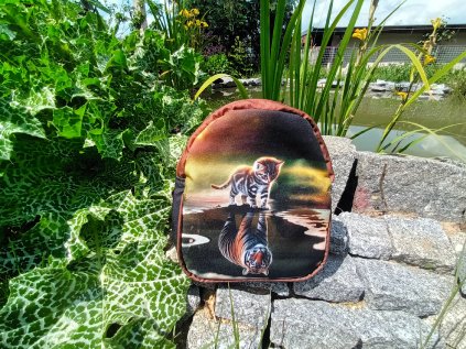 BATOH typ 5 kotě nad kaluží