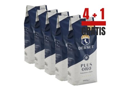 4 + 1 GRATIS Dersut Plus ORO Bohnen 1 kg min