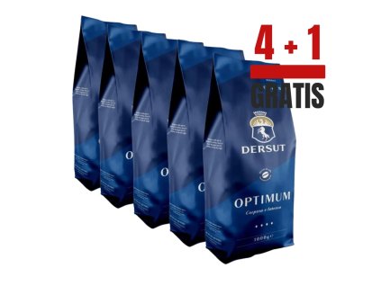 4 + 1 GRATIS Dersut Optimum ROSSO Bohnen 1 kg min