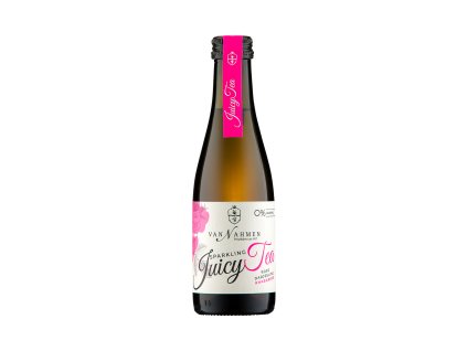 VAN NAHMEN Sparkling JUICY TEA růže-Darjeeling-rebarbora 0,2l
