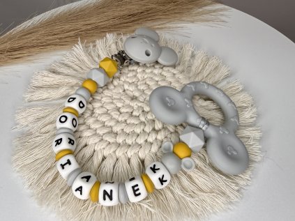 Desami Silikonové Kousátko se jménem Mickey Hořčicové