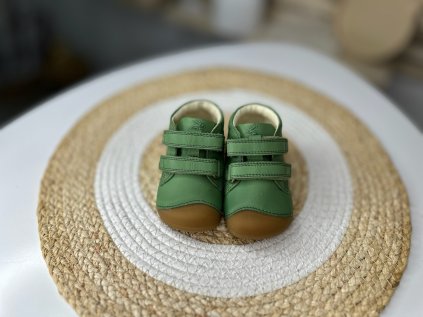 Bundgaard Celoroční boty zelené Petit Strap