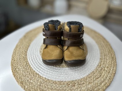 D.D.STEP Zimní boty Hnědé Pavouček W070-111A