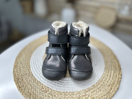 D.D.STEP Zimní boty Šedo-černé W063-829AM