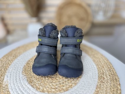 D.D.STEP Zimní boty Tm.Modré Hvězda W073-688AM