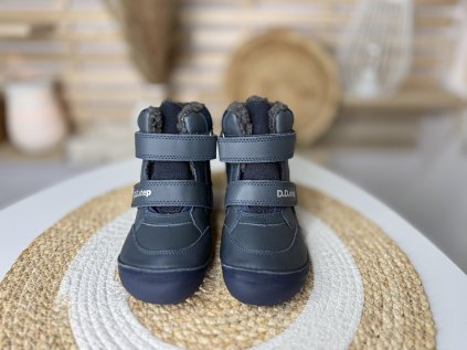 D.D.STEP Zimní boty Tm.Modré Dino W063-42603AM