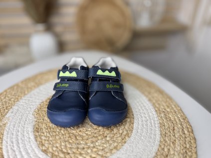 D.D.STEP Celoroční boty Modré Dino S073-52875